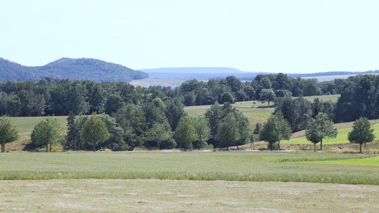 Auszeit Mit Weitblick In Der Saechsischen Schweiz - Kleiner Bauernhof Mit Tieren Und Wallbox Rathmannsdorf Exterior photo